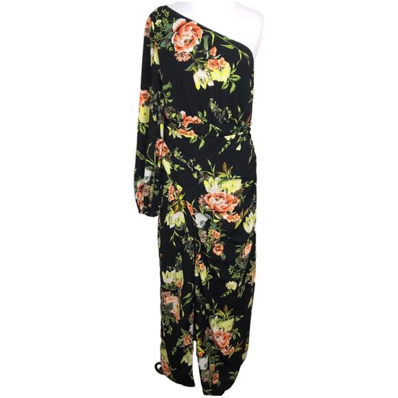 Rachel Rachel Roy One Shoulder Floral Dress Size 14 NWT - Picture 2 of 13
